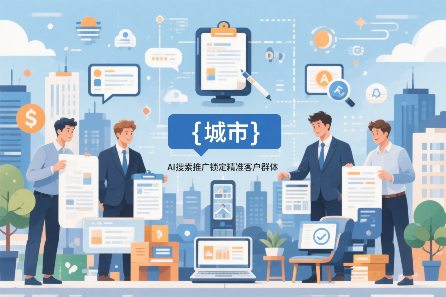 伊春公司如何用AI搜索推广锁定精准客户群体