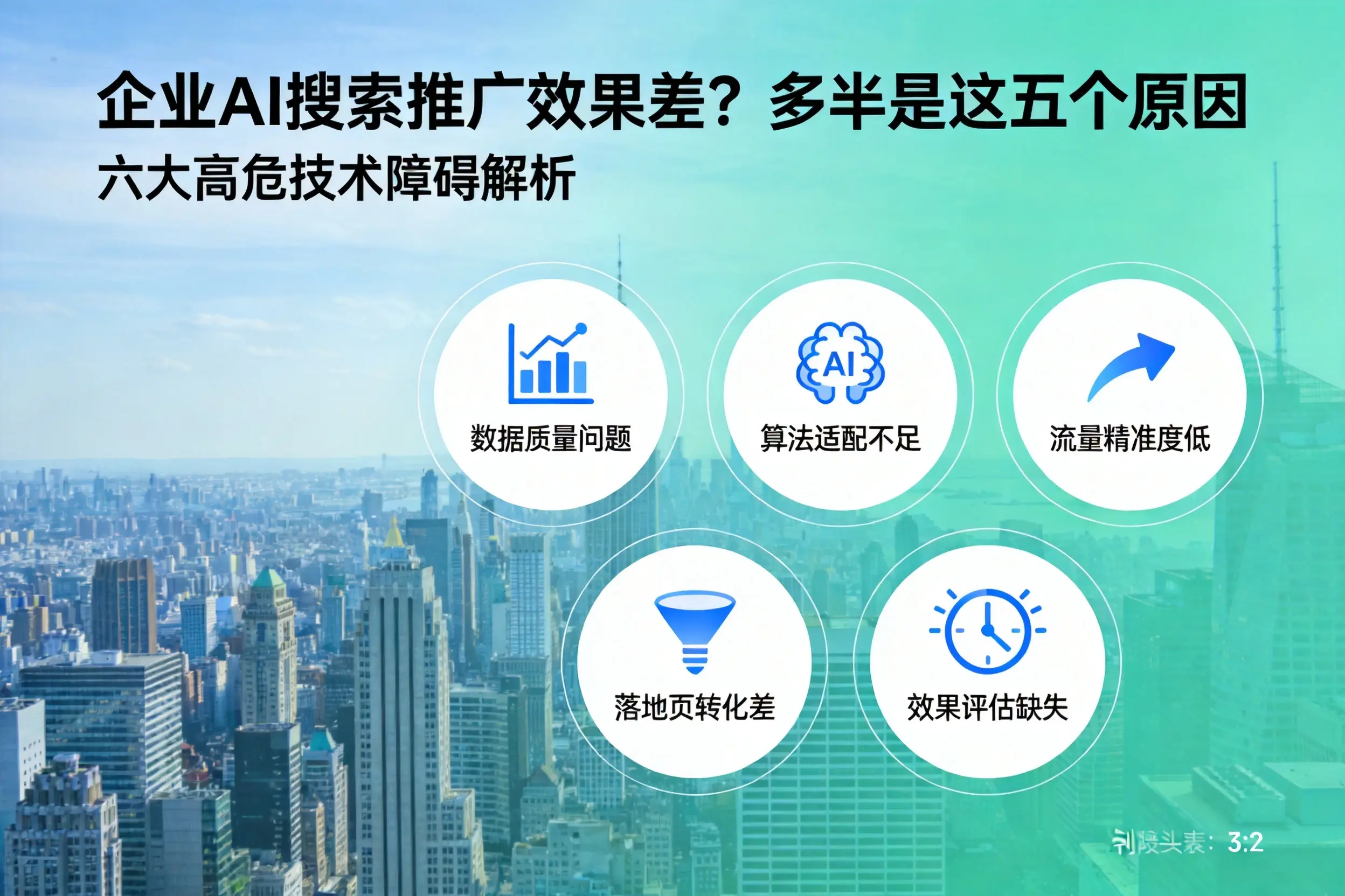 伊春企业AI搜索推广效果差?多半是这五个原因
