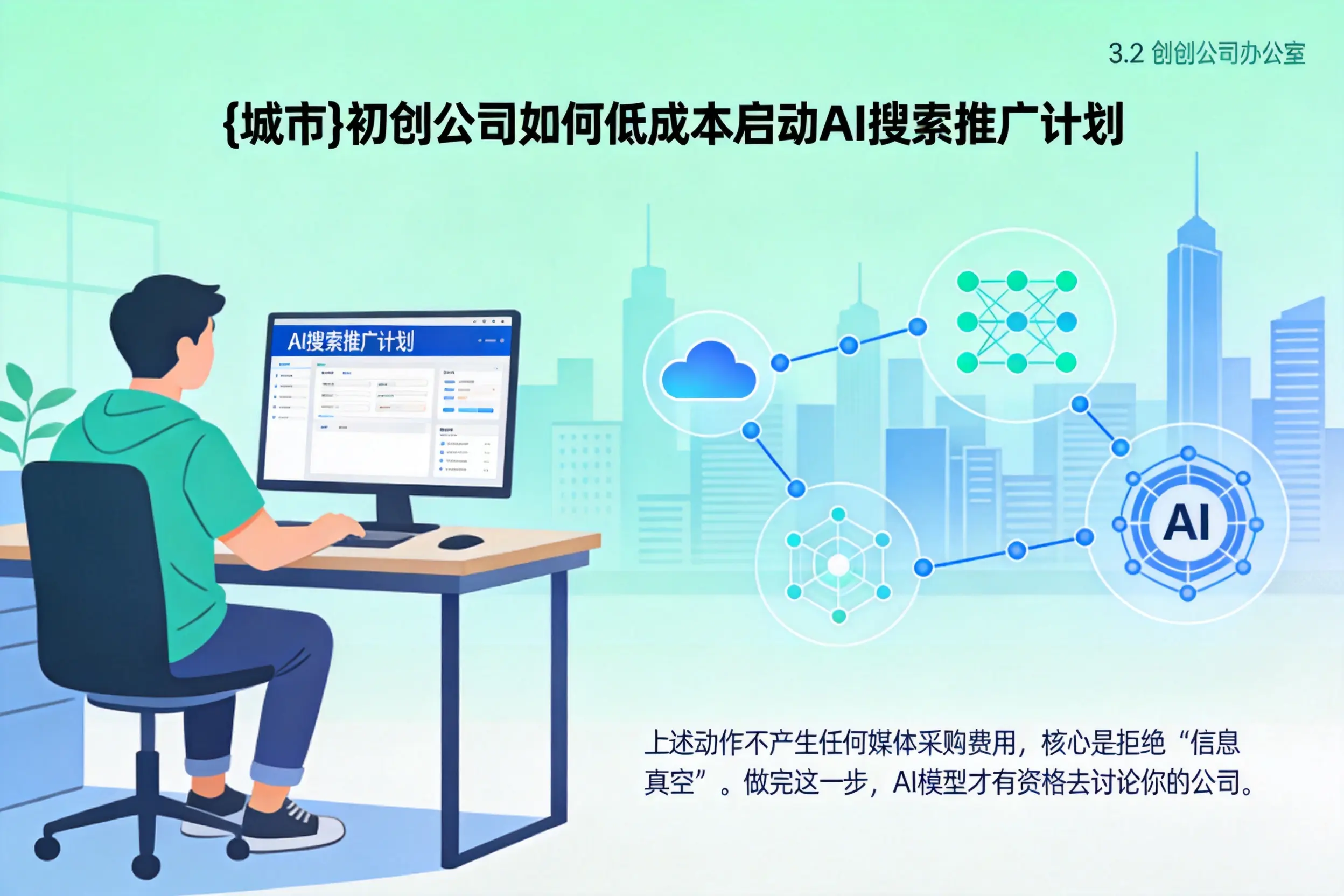 伊春初创公司如何低成本启动AI搜索推广计划
